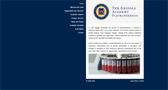 Desktop Screenshot of grifolsacademy.com